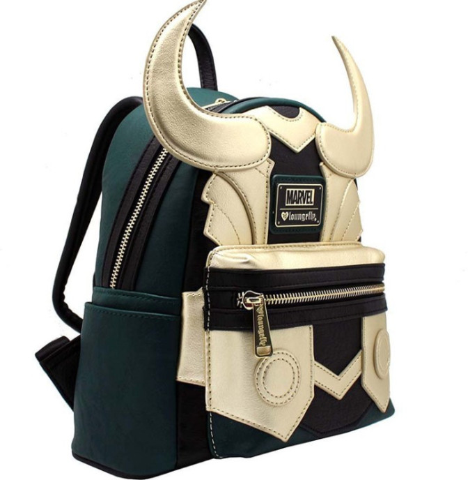 Real VS Fake Loungefly Mini Backpack (Marvel's Loki)