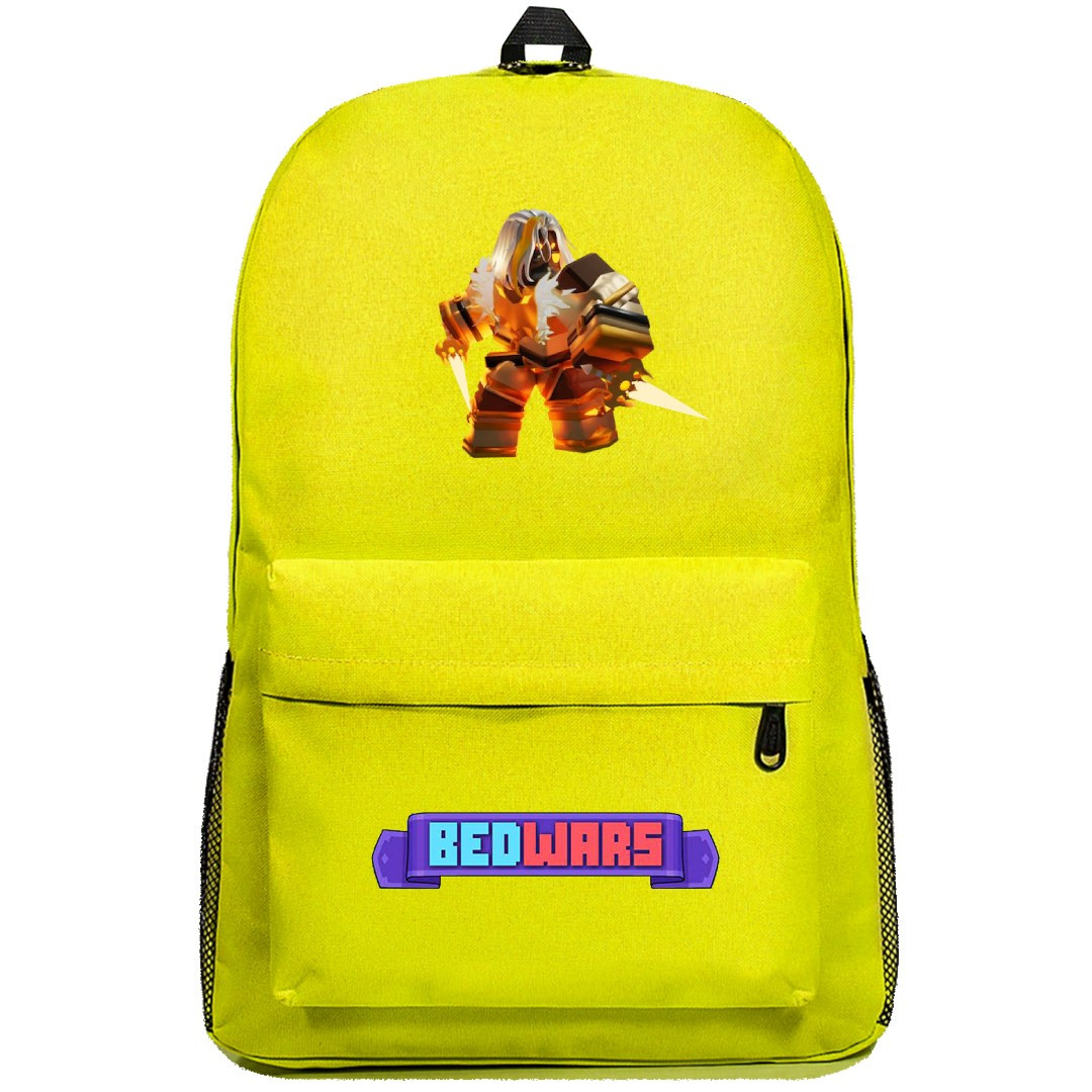 Roblox Bedwars Evelynn Backpack SuperPack - Evelynn Gold Victorious Character Art