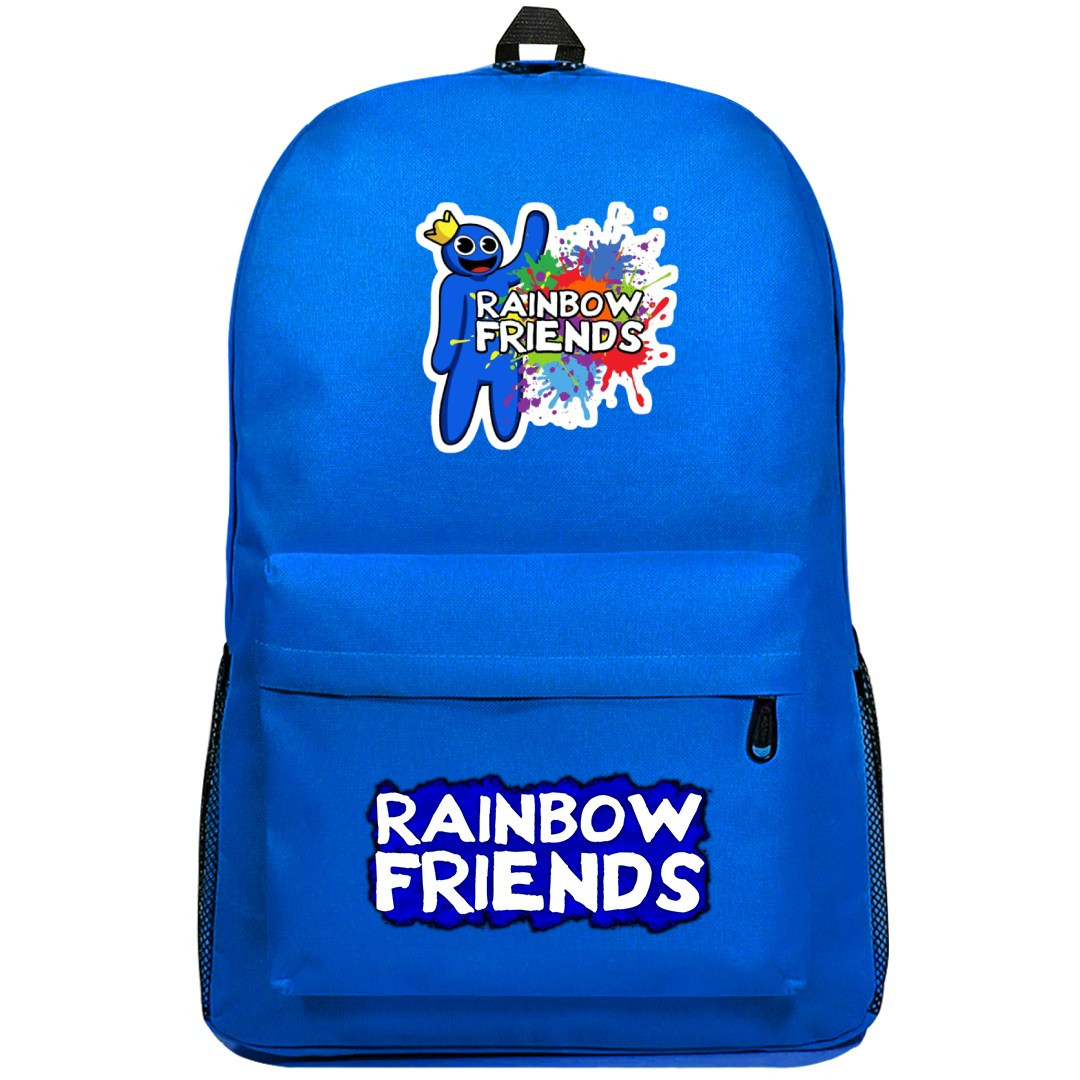 Roblox Rainbow Friends Blue Backpack SuperPack - Blue Standing Wave Series Logo