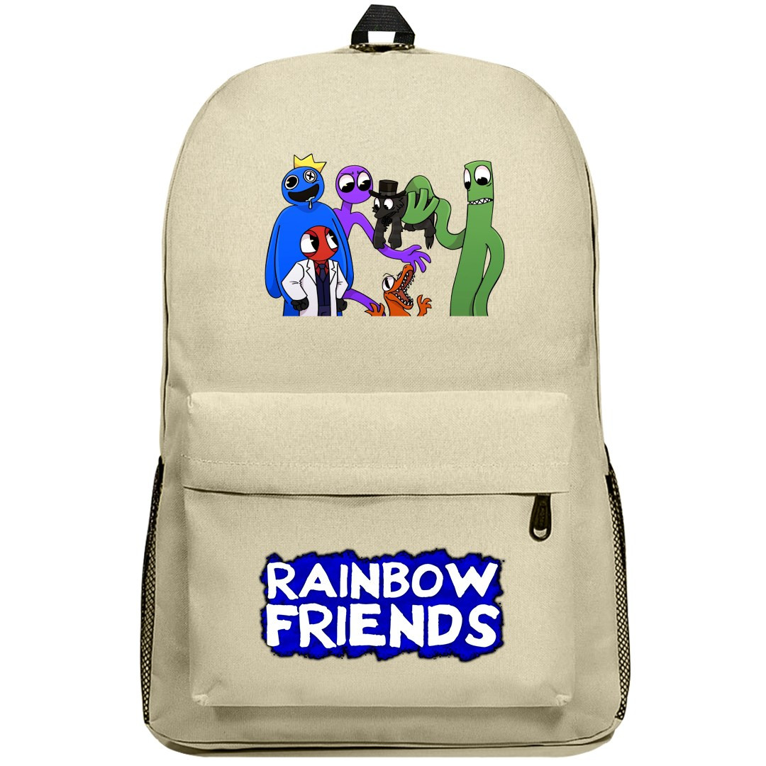 Roblox Rainbow Friends Backpack SuperPack - Characters with Black Friend Cartoon Art