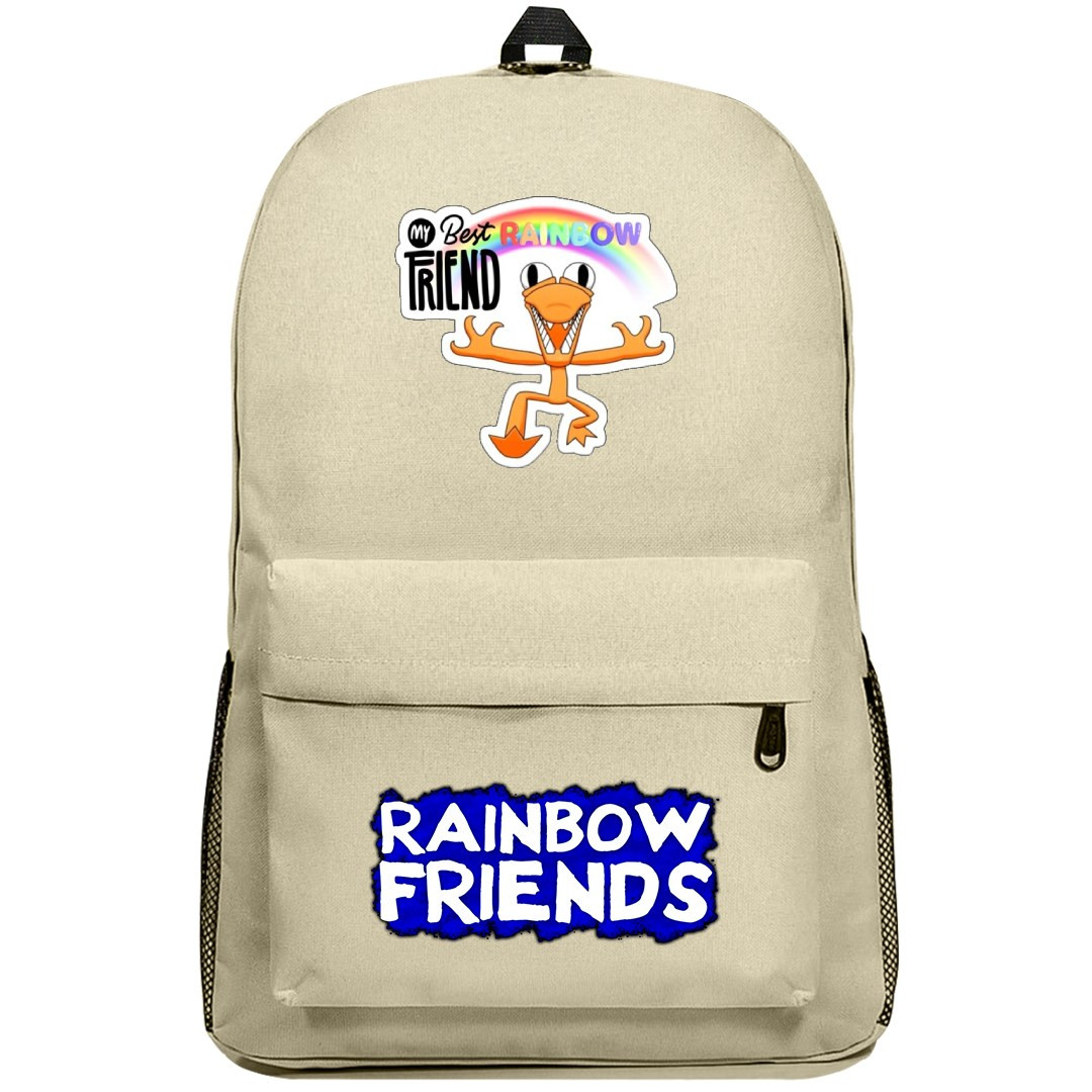 Roblox Rainbow Friends Orange Backpack SuperPack - Orange Best Rainbow Friend