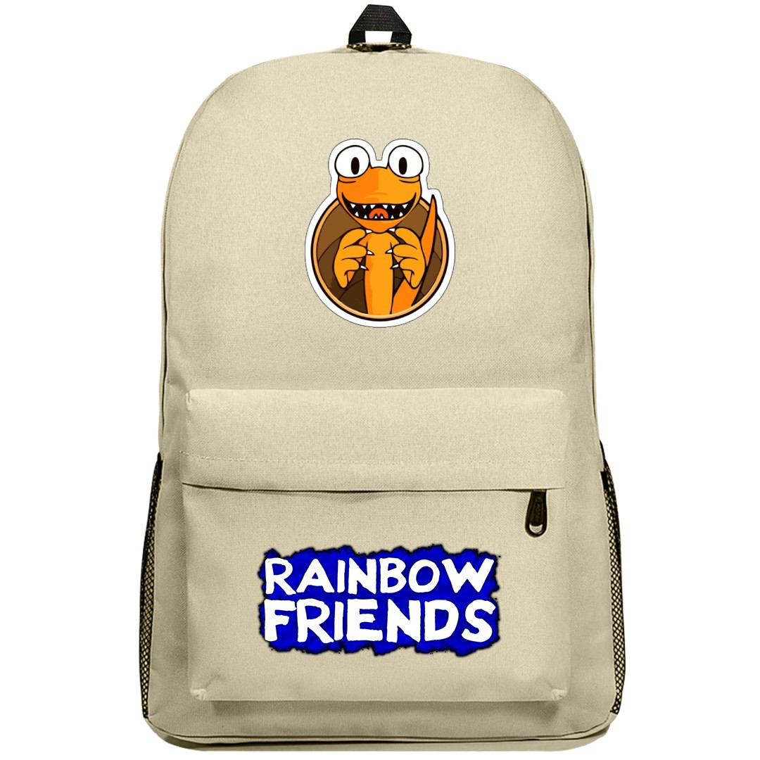 Roblox Rainbow Friends Orange Backpack SuperPack - Orange Smile Sticker