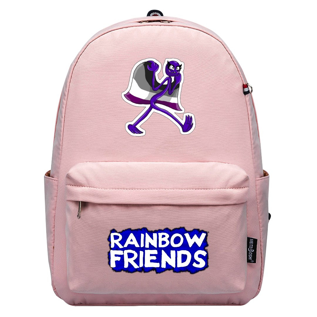 Roblox Rainbow Friends Purple Backpack SuperPack - Purple Flag Chibi Art