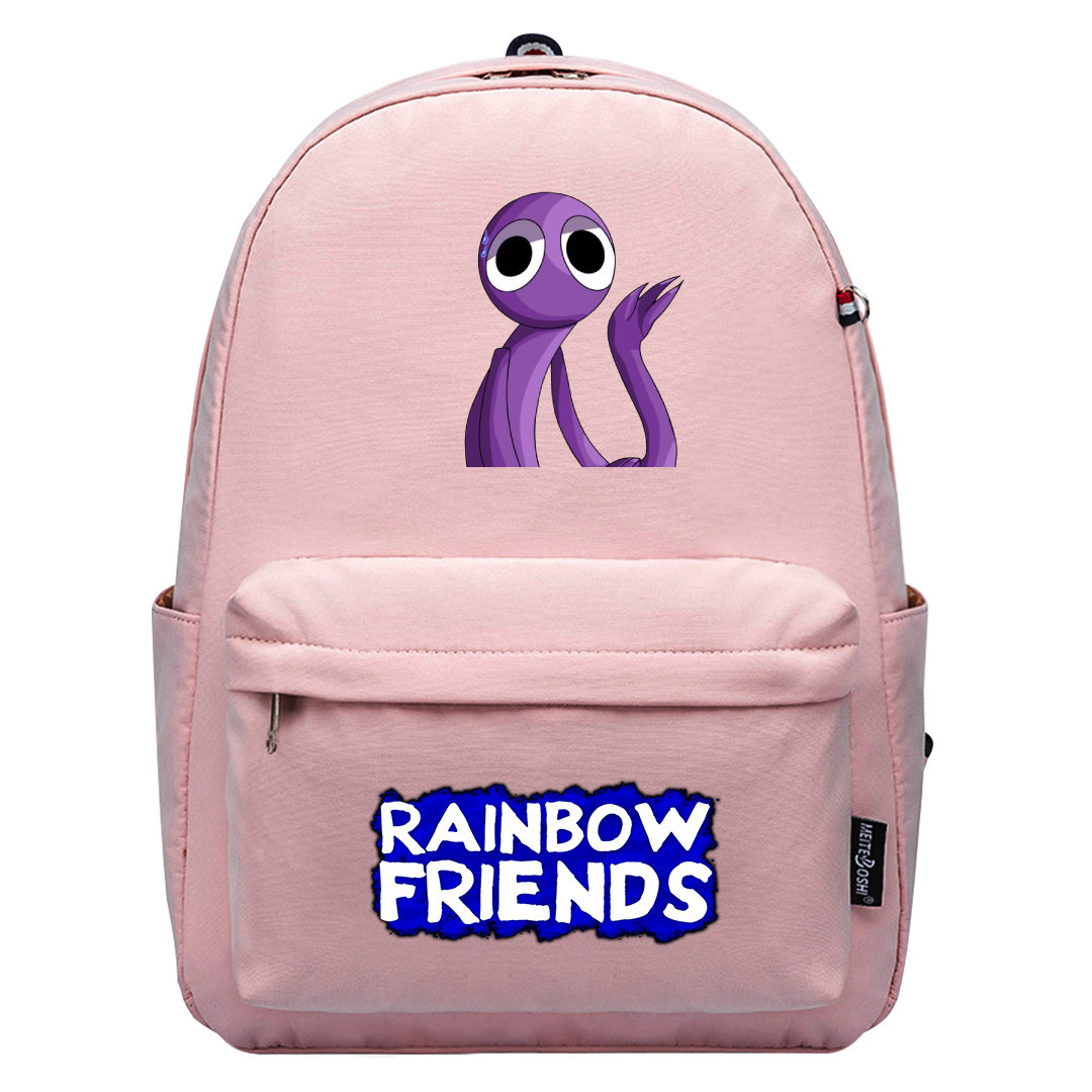 Roblox Rainbow Friends Purple Backpack SuperPack - Purple Shrug Cartoon Art