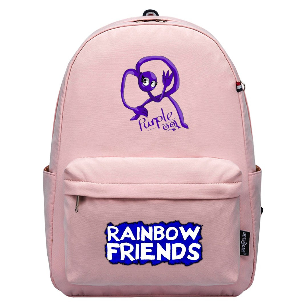 Roblox Rainbow Friends Purple Backpack SuperPack - Purple Wave Cartoon Art