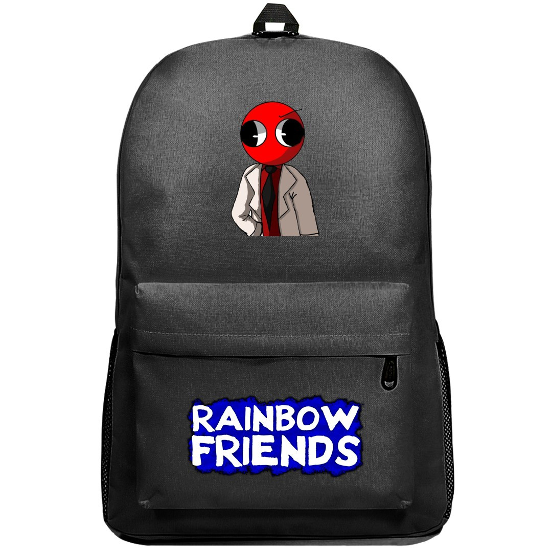 Roblox Rainbow Friends Red Backpack SuperPack - Red Portrait Cartoon Art