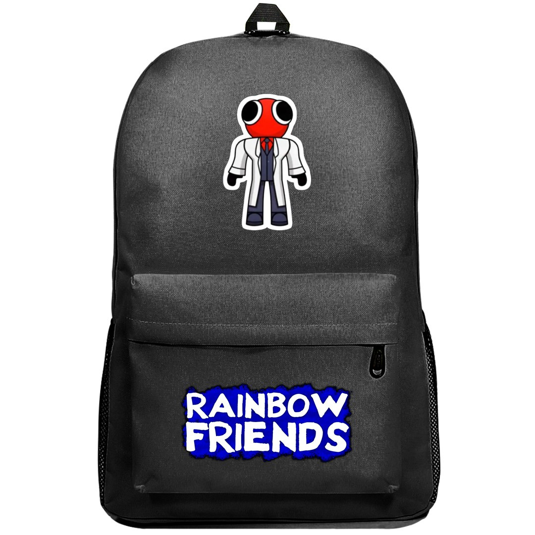 Roblox Rainbow Friends Red Backpack SuperPack - Red Standing Portrait Sticker