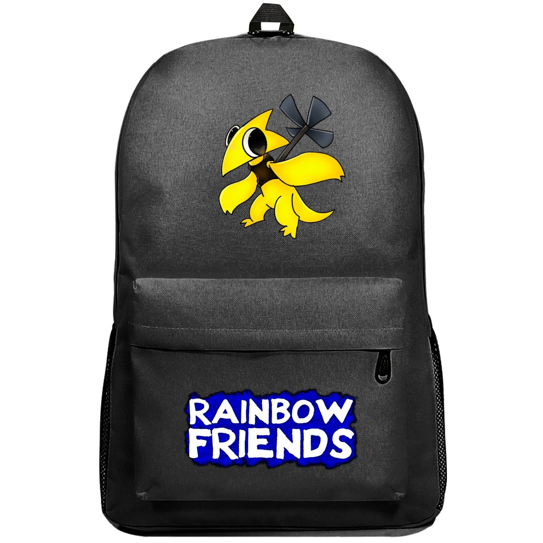 Roblox Rainbow Friends Yellow Backpack SuperPack - Yellow Cartoon Art