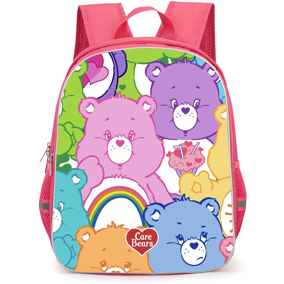 CareBears Backpack StudentPack - Characters Collage Series Logo | Shirt ...