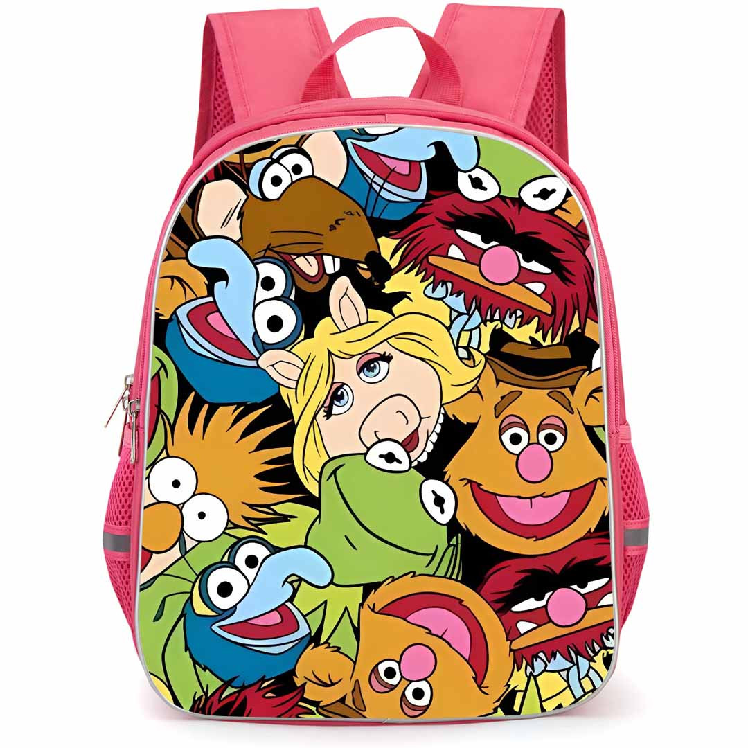 Muppet Babies Backpack StudentPack - Muppet Babies Cartoon Art Collage