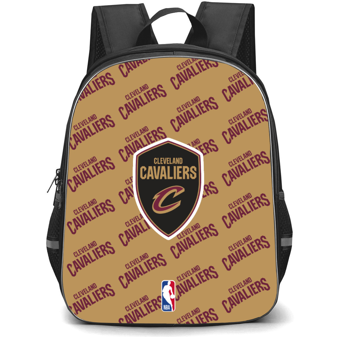 NBA Cleveland Cavaliers Backpack StudentPack - Cleveland Cavaliers Medley Monogram Wordmark