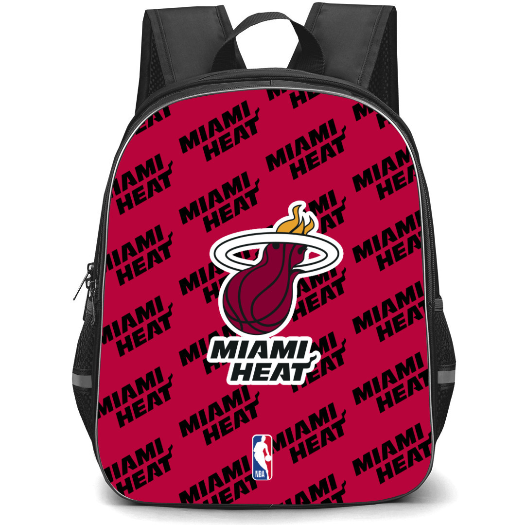 NBA Miami Heat Backpack StudentPack - Miami Heat Medley Monogram Wordmark