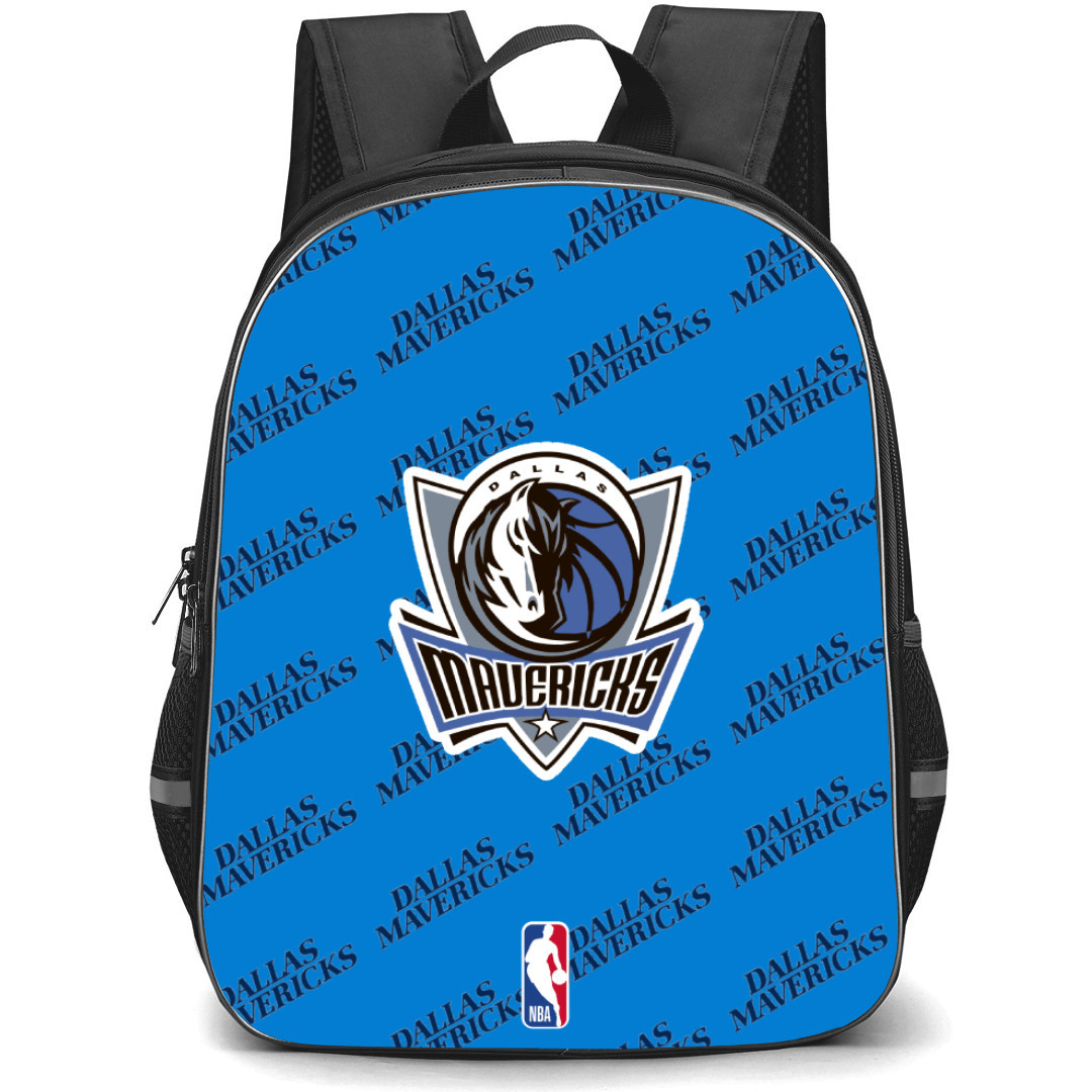 NBA Dallas Mavericks Backpack StudentPack - Dallas Mavericks Medley Monogram Wordmark