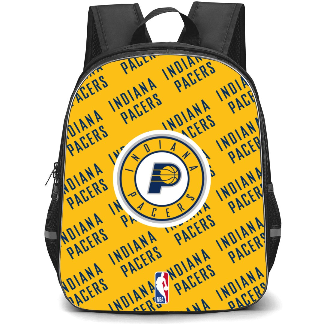 NBA Indiana Pacers Backpack StudentPack - Indiana Pacers Medley Monogram Wordmark