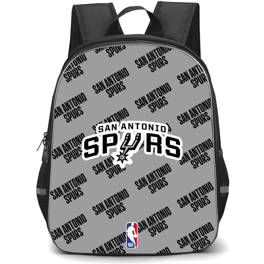 NBA San Antonio Spurs Backpack StudentPack - San Antonio Spurs Medley Monogram Wordmark