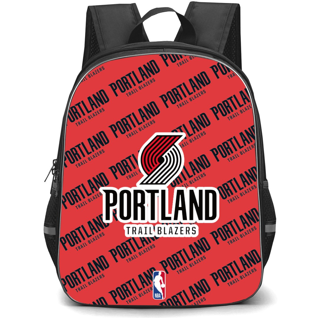 NBA Portland Trail Blazers Backpack StudentPack - Portland Trail Blazers Monogram Wordmark