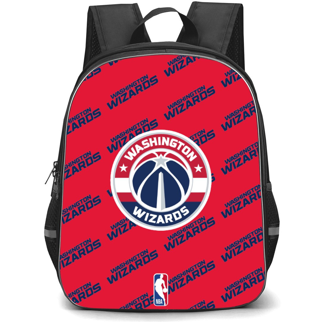 NBA Washington Wizards Backpack StudentPack - Washington Wizards Medley Monogram Wordmark