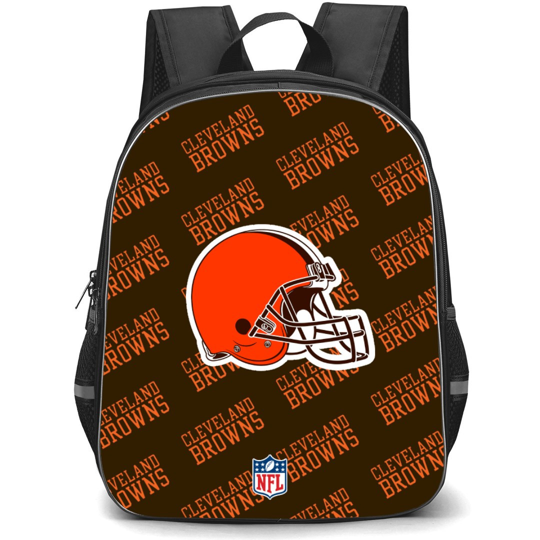 NFL Cleveland Browns Backpack StudentPack - Cleveland Browns Medley Monogram Wordmark