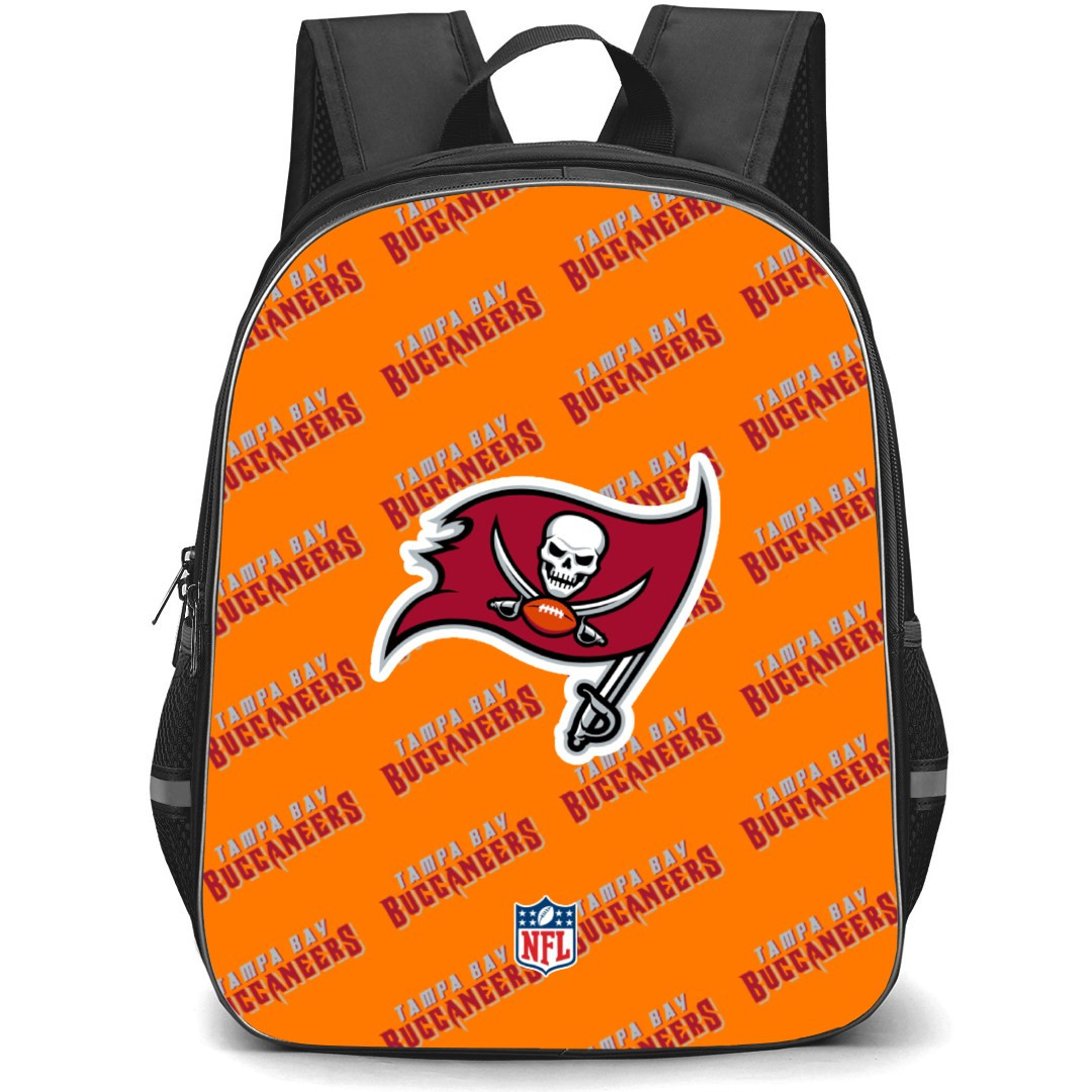 NFL Tampa Bay Buccaneers Backpack StudentPack - Tampa Bay Buccaneers Medley Monogram Wordmark