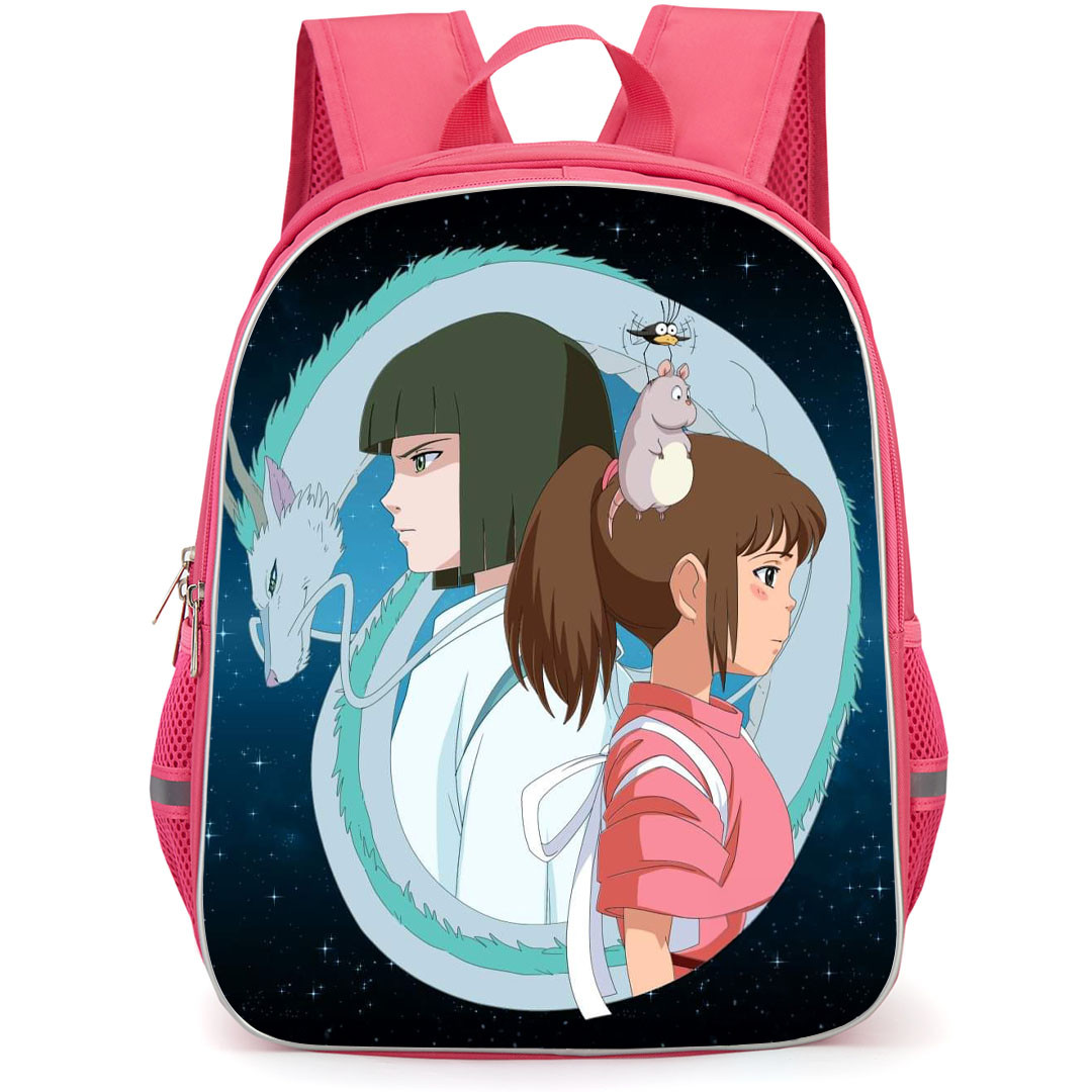 Spirited Away Backpack StudentPack - Spirited Away Chihiro and Haku ...