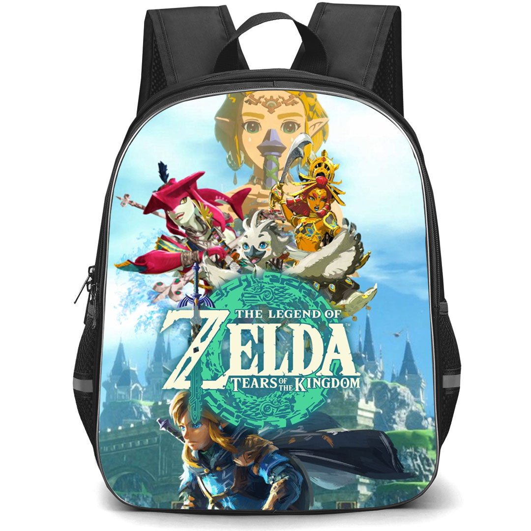 The Legend Of Zelda Backpack StudentPack - Character Tears Of The ...