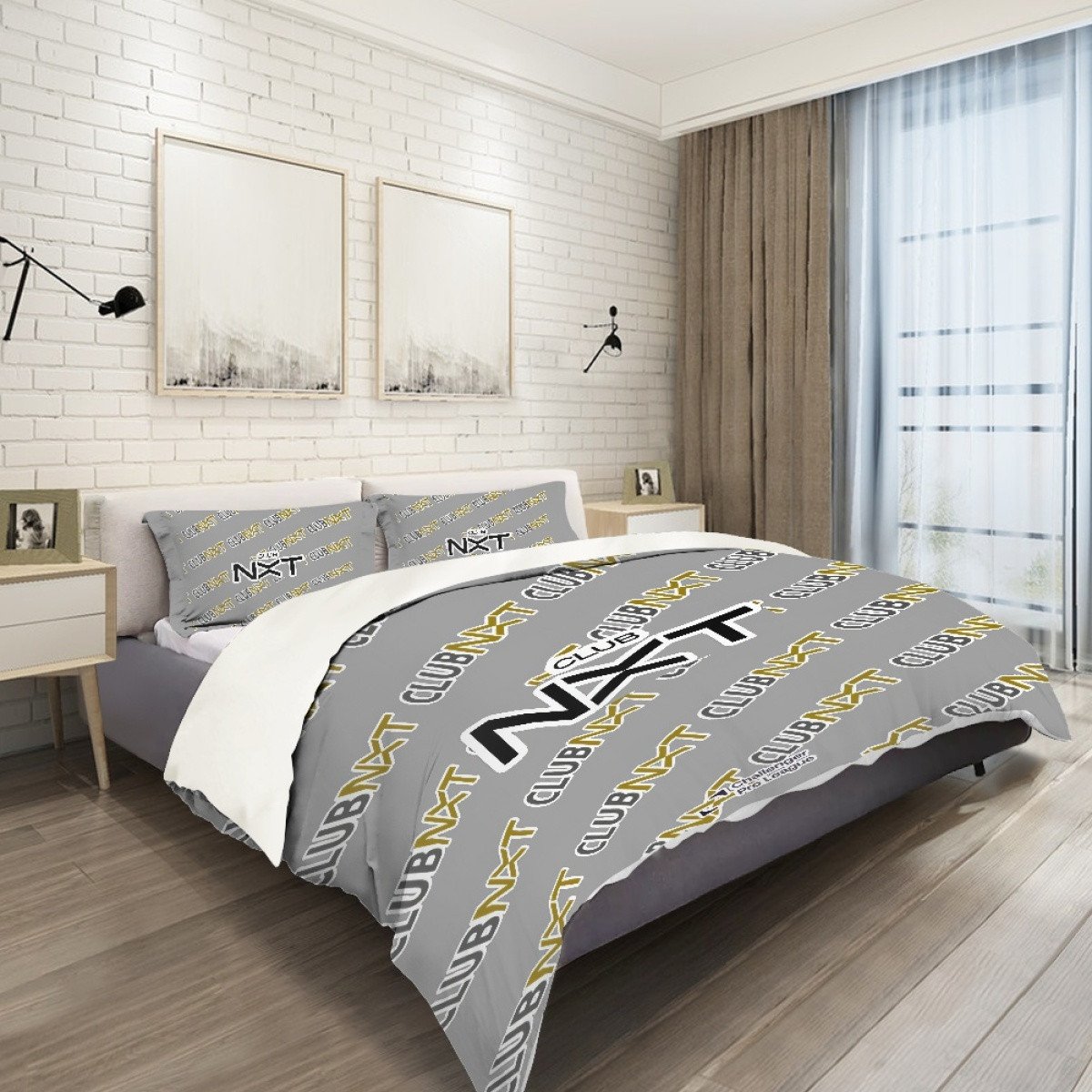 Club NXT Comforter Sham Set Bed Set Sheet Cover - Club NXT Football ...