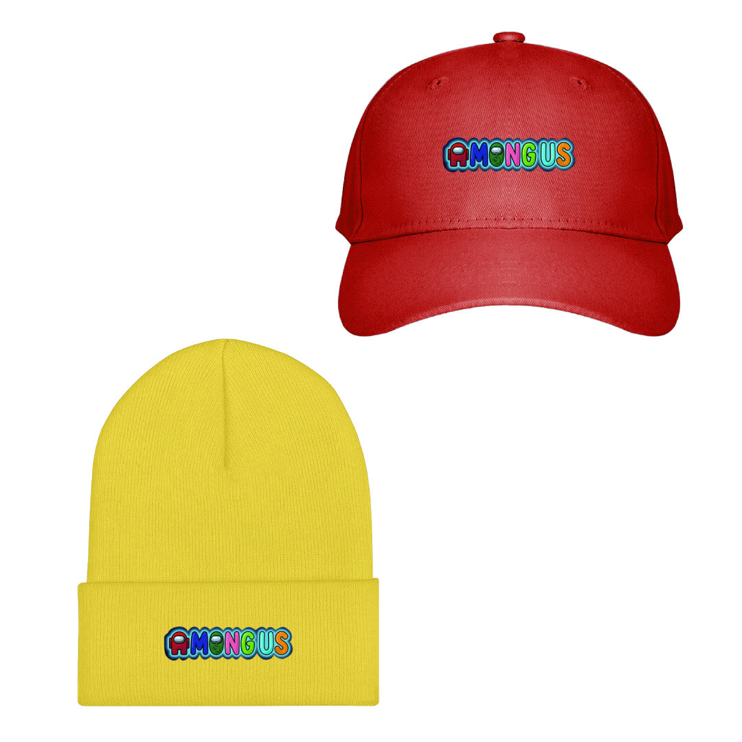 Among Us Baseball Cap Beanie Hat - Among Us Color Art Logo