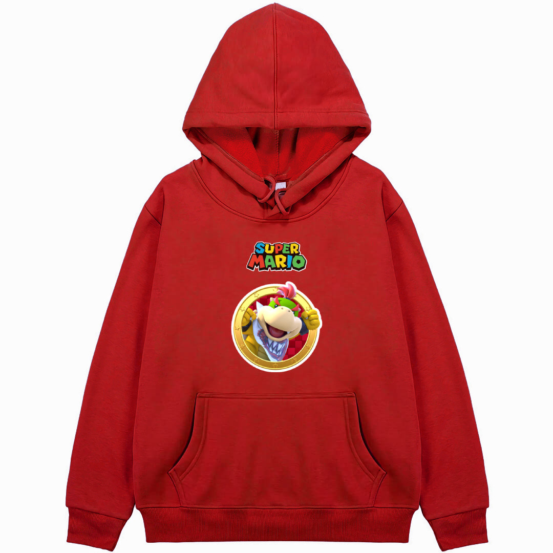 Super Mario Bowser Jr. Hoodie Hooded Sweatshirt Sweater Jacket - Bowser Jr. Icon