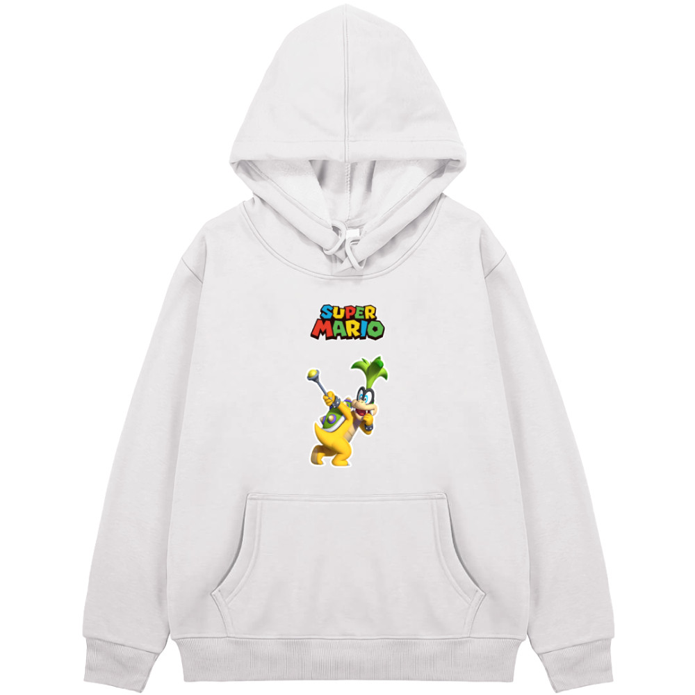 Super Mario Iggy Koopa Hoodie Hooded Sweatshirt Sweater Jacket - Iggy Koopa Cartoon Art