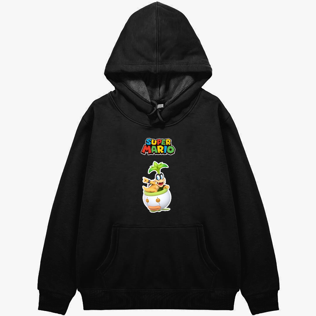 Super Mario Iggy Koopa Hoodie Hooded Sweatshirt Sweater Jacket - Iggy Koopa Smash Brothers Art