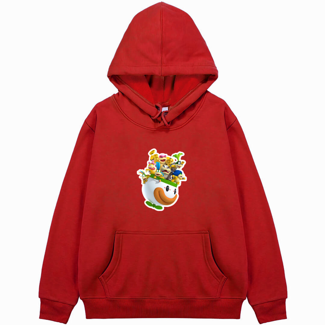Super Mario Koopalings Hoodie Hooded Sweatshirt Sweater Jacket - Koopalings Floating Sticker Art