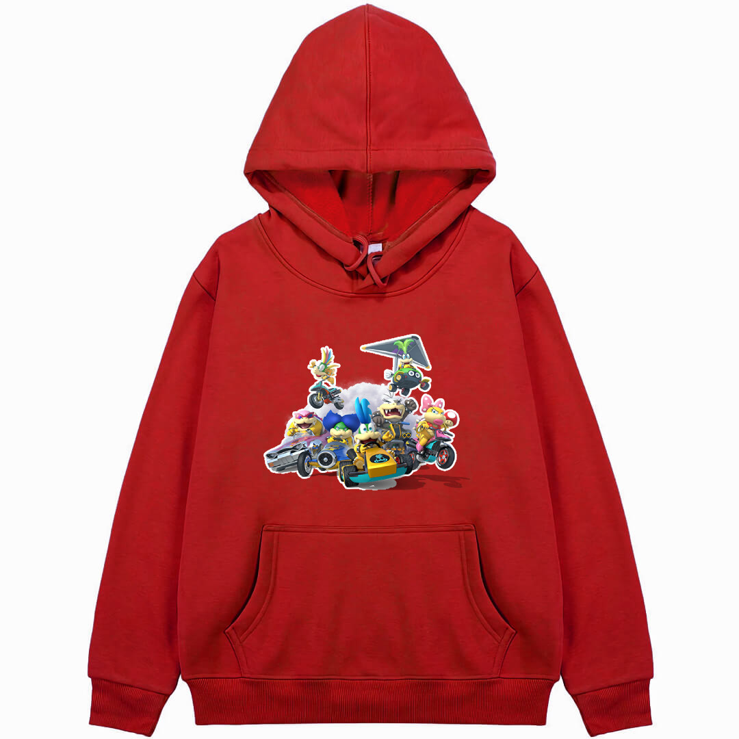 Super Mario Koopalings Hoodie Hooded Sweatshirt Sweater Jacket - Koopalings Mario Kart Racing