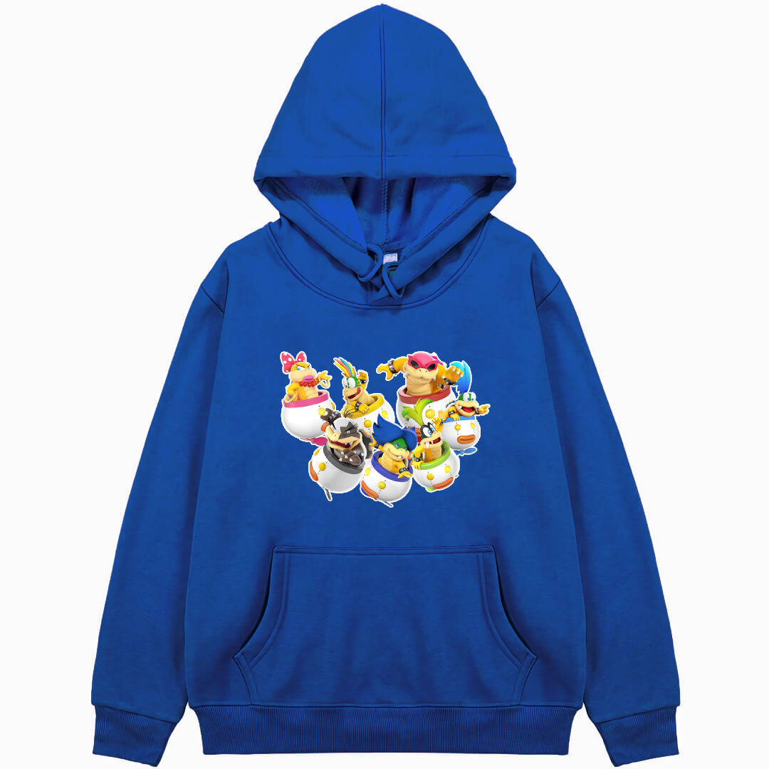 Super Mario Koopalings Hoodie Hooded Sweatshirt Sweater Jacket - Koopalings Smash Brothers Art