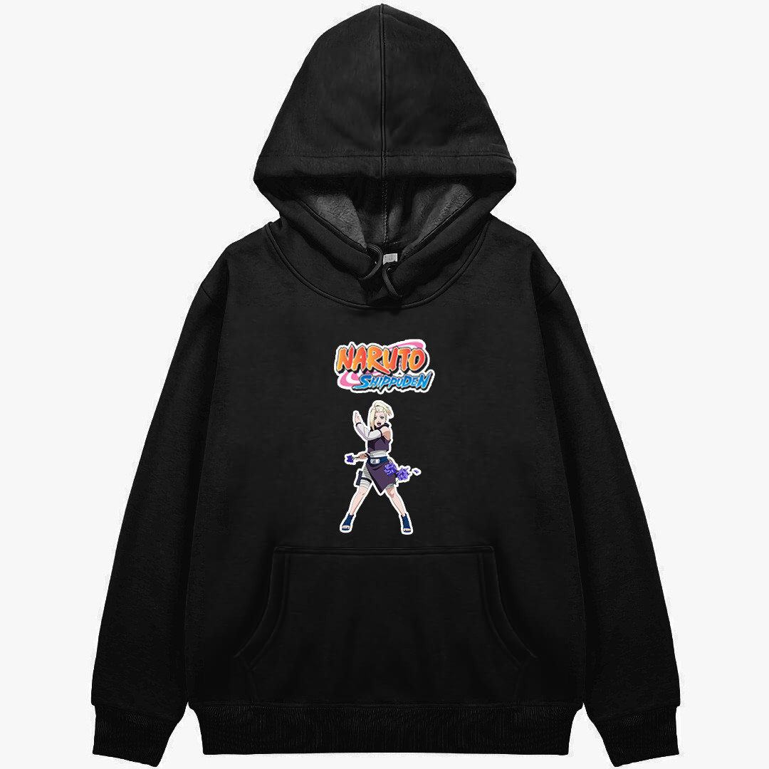 Naruto Shippuden Ino Yamanaka Hoodie Hooded Sweatshirt Sweater Jacket ...