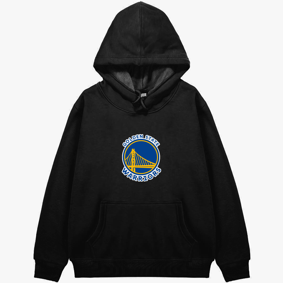 NBA Golden State Warriors Hoodie Hooded Sweatshirt Sweater Jacket - Golden State Warriors Team Single Logo