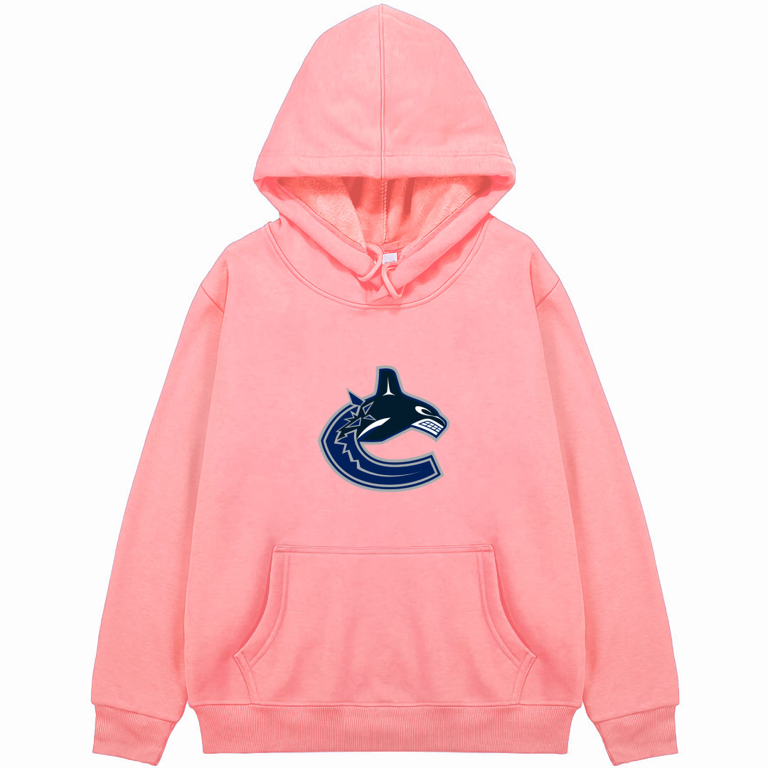 NHL Vancouver Canucks Hoodie Hooded Sweatshirt Sweater Jacket - Vancouver Canucks Team Single Logo