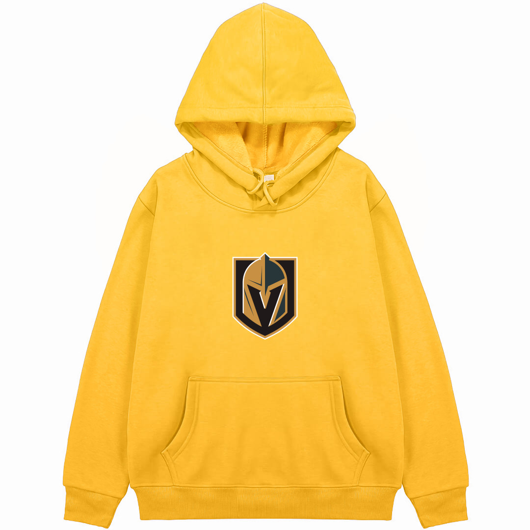 NHL Vegas Golden Knights Hoodie Hooded Sweatshirt Sweater Jacket - Vegas Golden Knights Team Single Logo