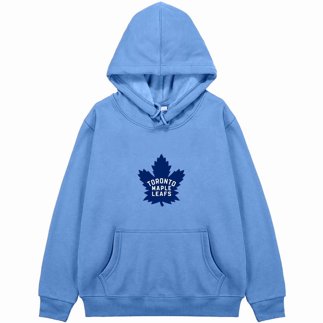 NHL Toronto Maple Leafs Hoodie Hooded Sweatshirt Sweater Jacket - Toronto Maple Leafs Team Single Logo