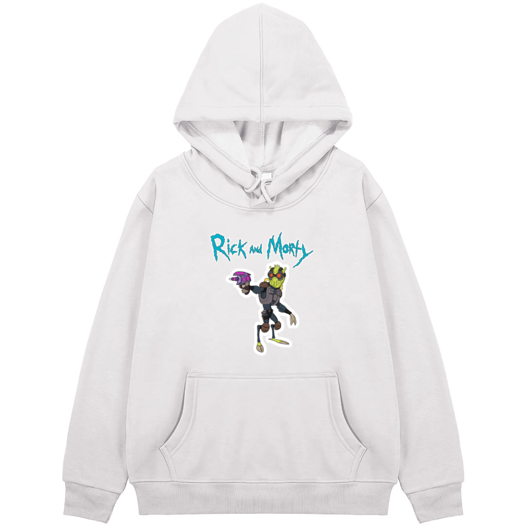 Rick And Morty Krombopulos Michael Hoodie Hooded Sweatshirt Sweater Jacket - Krombopulos Michael Digital Art