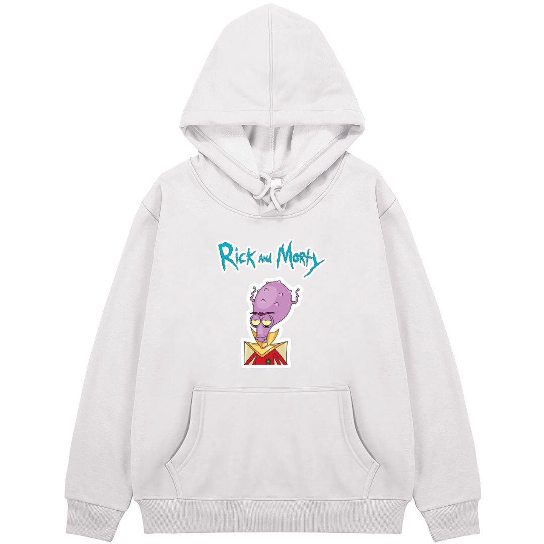 Rick And Morty Prince Nebulon Hoodie Hooded Sweatshirt Sweater Jacket - Prince Nebulon Portrait Cartoon