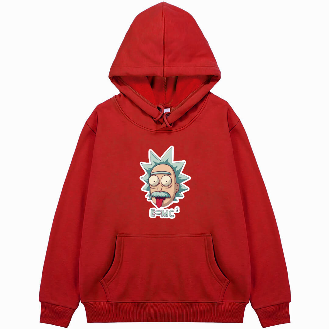 Rick And Morty Rick Hoodie Hooded Sweatshirt Sweater Jacket - Rick Einstein Avatar