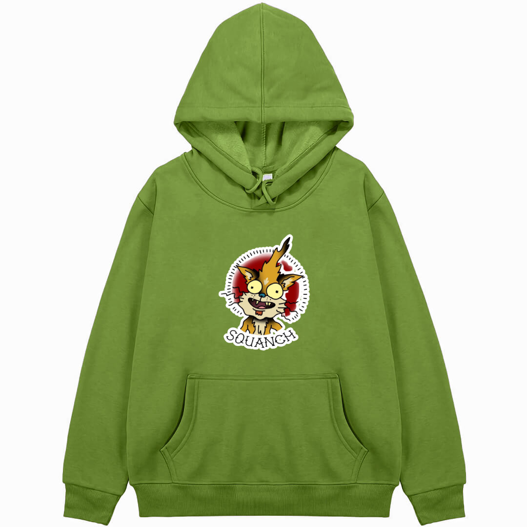 Rick And Morty Squanchy Hoodie Hooded Sweatshirt Sweater Jacket - Squanchy Portrait Sticker