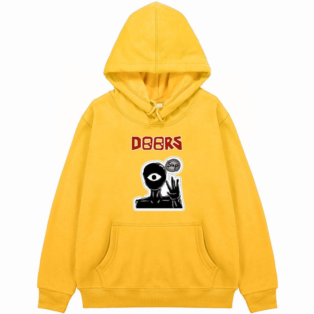 Roblox Doors Seek Hoodie Hooded Sweatshirt Sweater Jacket - Seek Waving Sticker