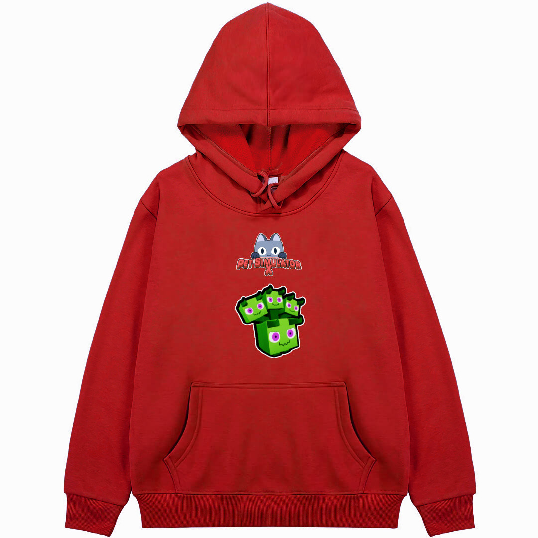 Roblox Pet Simulator X Hydra Hoodie Hooded Sweatshirt Sweater Jacket - Hydra Character Sticker