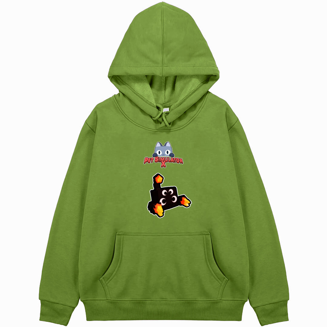 Roblox Pet Simulator X Lava Scorpion Hoodie Hooded Sweatshirt Sweater Jacket - Lava Scorpion Character Sticker