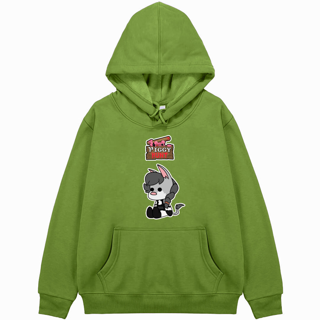 Roblox Piggy Daisy Piggy Hoodie Hooded Sweatshirt Sweater Jacket - Daisy Piggy Cartoon Art
