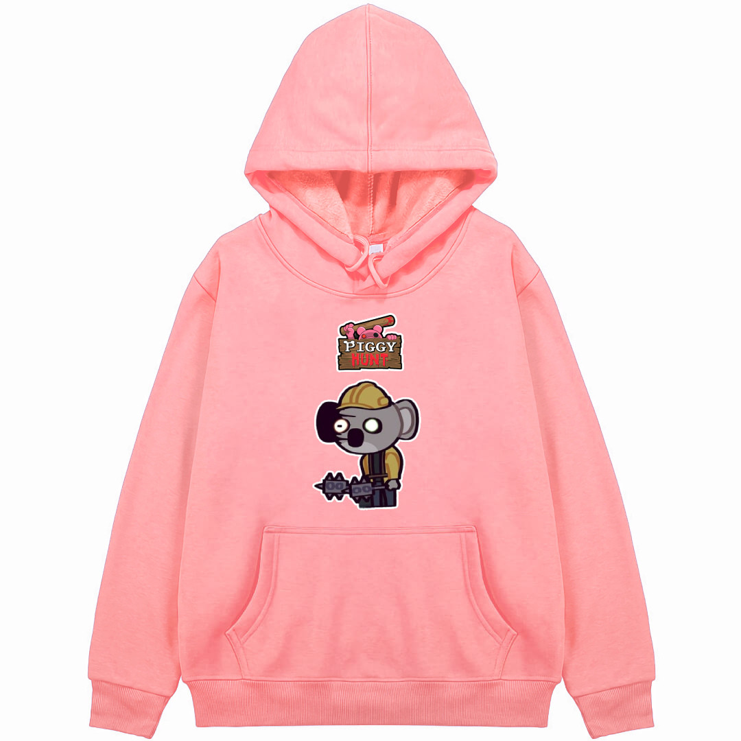 Roblox Piggy Kolie Piggy Hoodie Hooded Sweatshirt Sweater Jacket - Kolie Piggy Cartoon Art