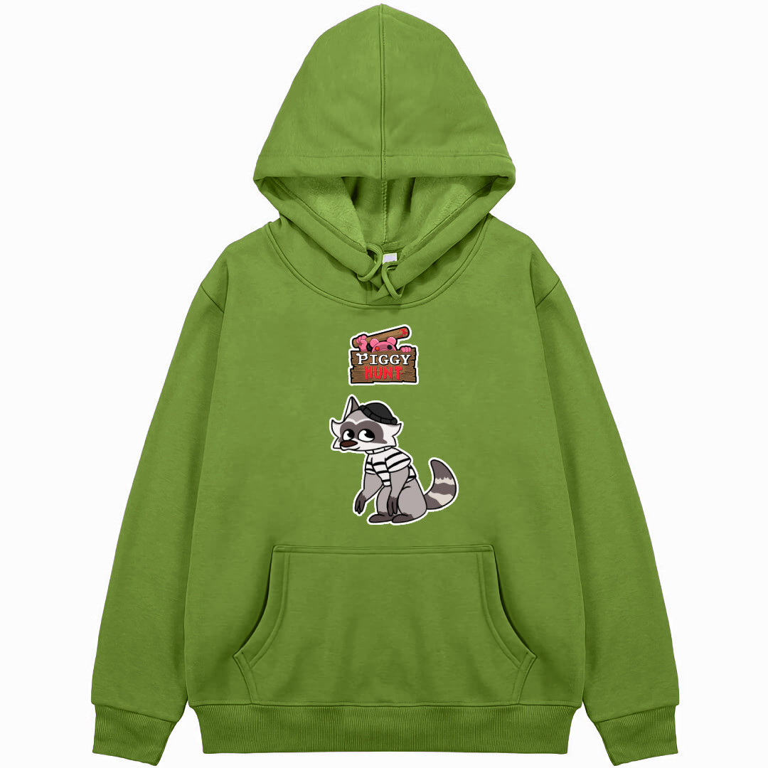 Roblox Piggy Rash Piggy Hoodie Hooded Sweatshirt Sweater Jacket - Rash Piggy Cartoon Art