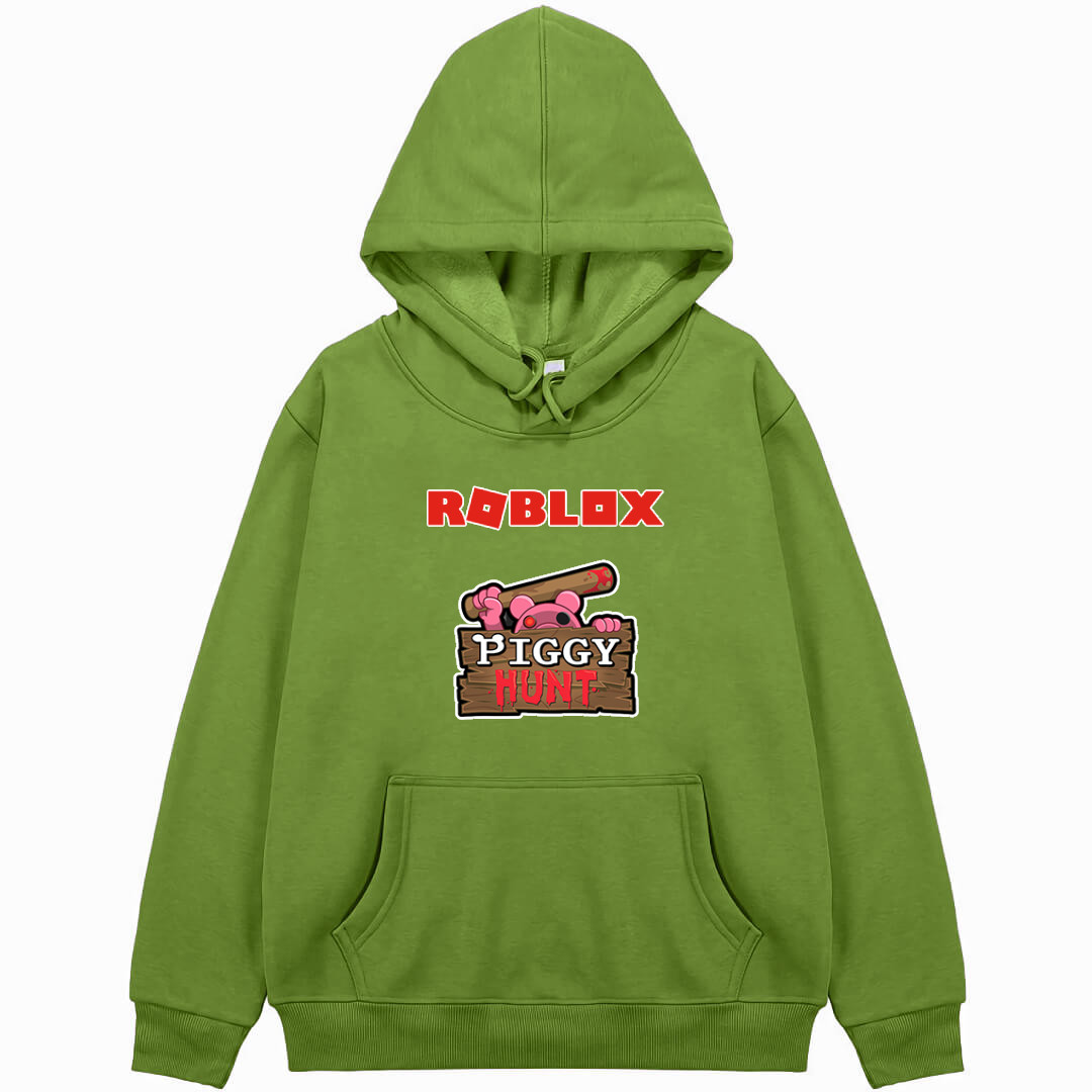 Roblox Piggy Hoodie Hooded Sweatshirt Sweater Jacket - Piggy Series Logo