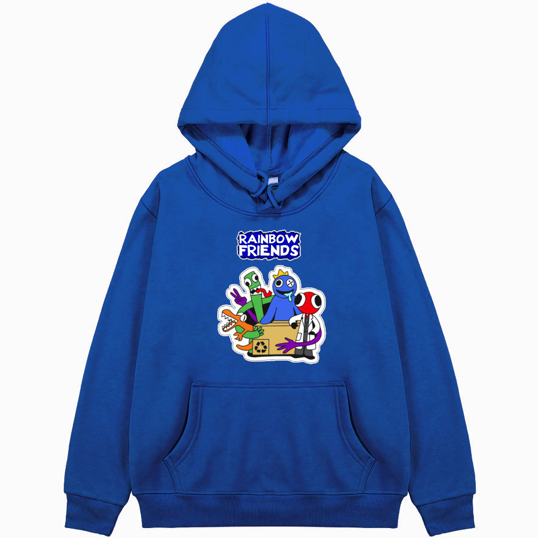 Roblox Rainbow Friends Hoodie Hooded Sweatshirt Sweater Jacket - Characters Box Sticker